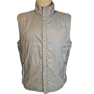 Zero Restriction US Open Tour Series Reversible Puffer Vest Mens XL Orange Gray